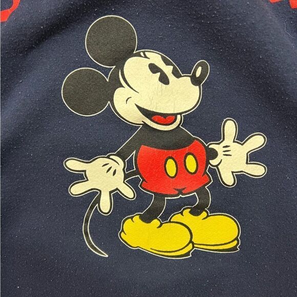 Vintage Disney Micky Mouse Crew Sweatshirt Men's L - Picture 4 of 7